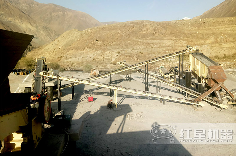 1200安山巖破碎機加工現場 1200安山巖破碎機加工現場