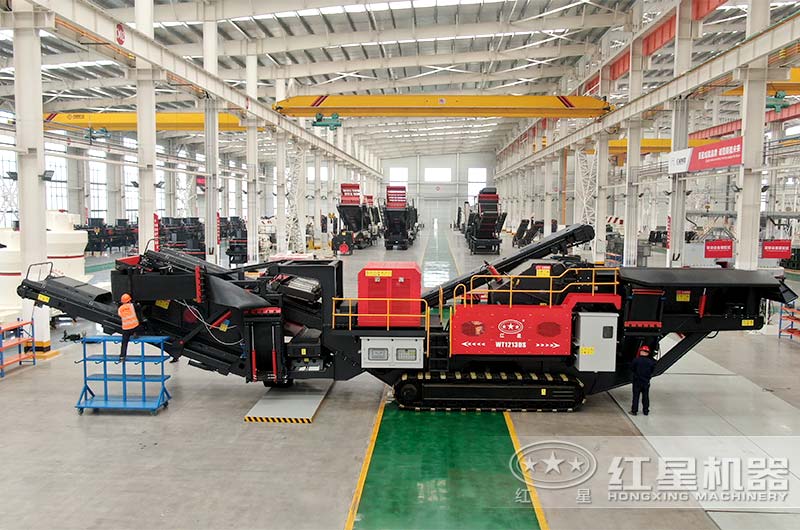 履帶移動式破碎篩分設備 履帶移動式破碎篩分設備