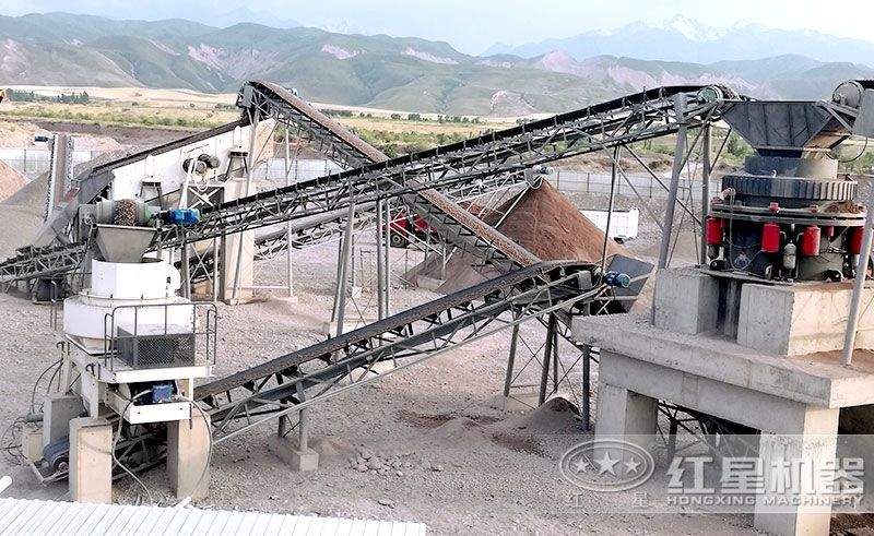 混凝土企業(yè)制砂現(xiàn)場(chǎng)