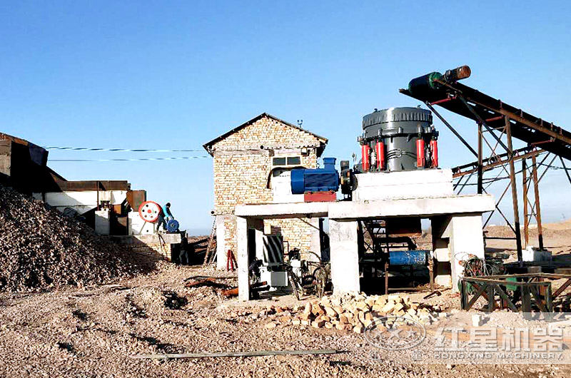 圓錐式破碎機客戶現場 圓錐式破碎機客戶現場