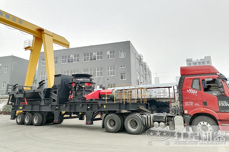 移動式破碎站發貨 移動式破碎站發貨