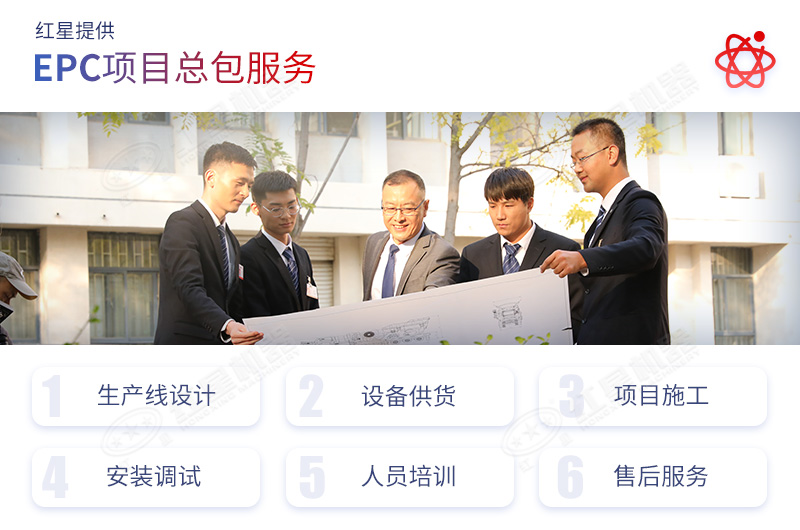 紅星機器為您投資建廠保駕護航 紅星機器為您投資建廠保駕護航
