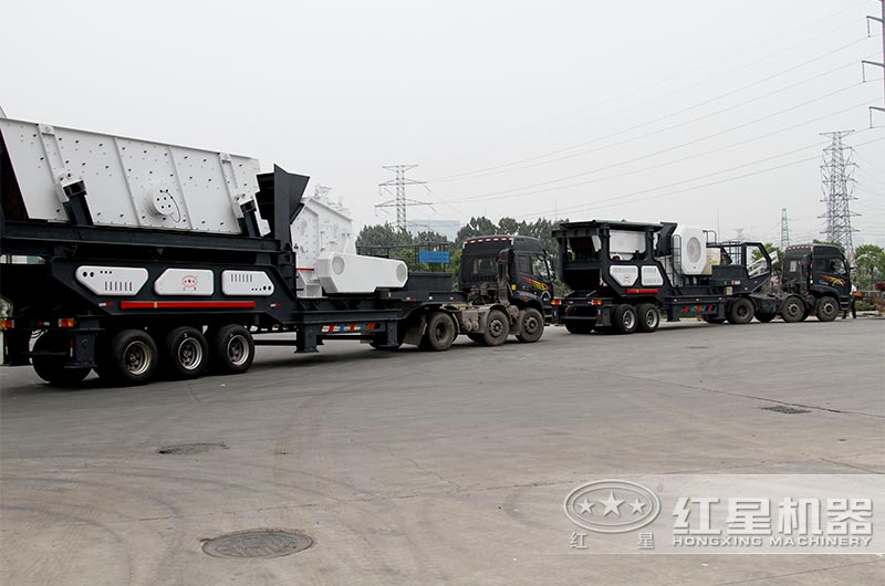 移動式碎石機發貨 移動式碎石機發貨