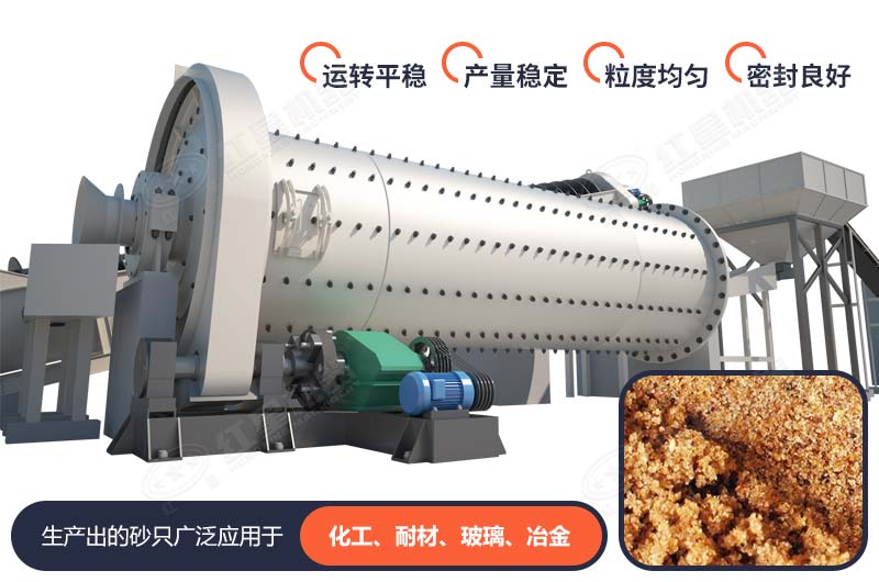 棒磨制砂機優勢 棒磨制砂機優勢