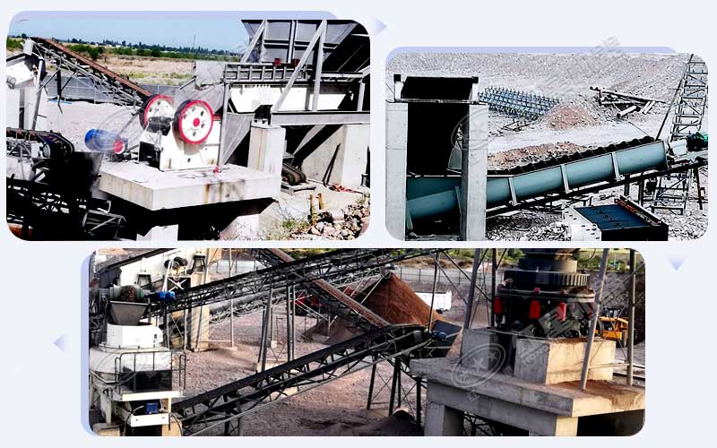 1060顎式破碎機一破鐵礦石現場圖 1060顎式破碎機一破鐵礦石現場圖