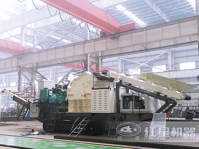 移動(dòng)粉鵝卵石石頭機(jī)器 移動(dòng)粉鵝卵石石頭機(jī)器