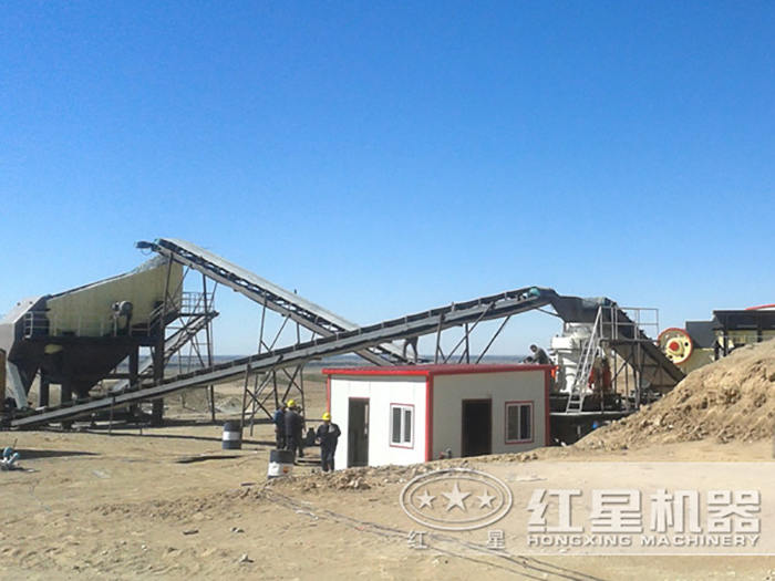 福客戶投資的砂石場即將開工 福客戶投資的砂石場即將開工