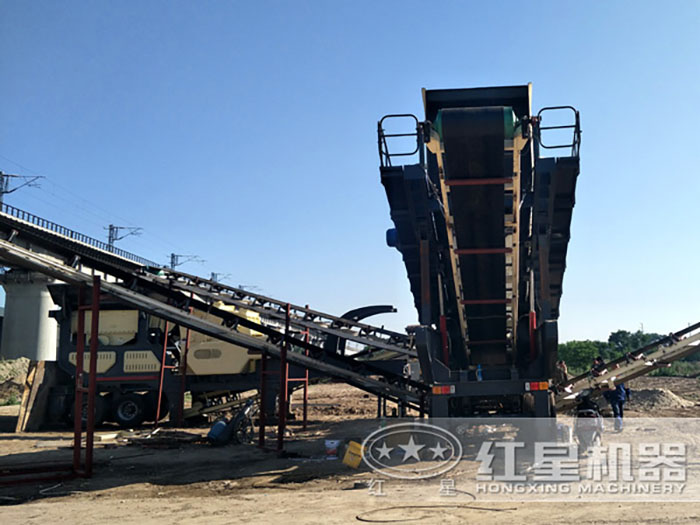 建筑垃圾處理生產(chǎn)線安裝現(xiàn)場 建筑垃圾處理生產(chǎn)線安裝現(xiàn)場