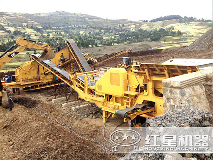 大理石生產線安裝現場