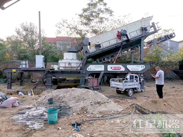 車載移動制砂機 車載移動制砂機