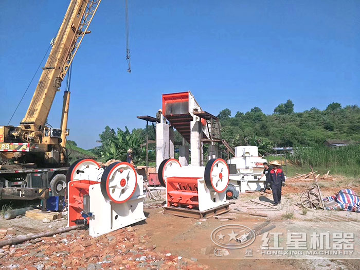 紅星機(jī)器150x750顎式破碎機(jī) 紅星機(jī)器150x750顎式破碎機(jī)