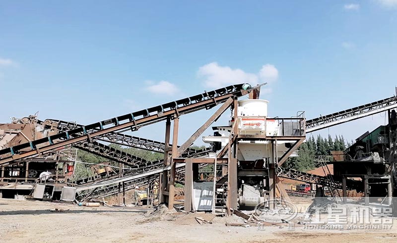 制砂生產(chǎn)線現(xiàn)場(chǎng) 制砂生產(chǎn)線現(xiàn)場(chǎng)