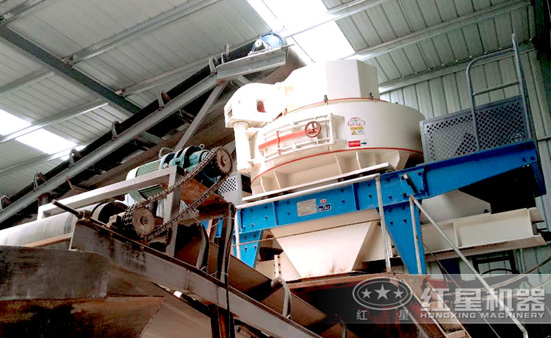 固定式河石制砂機客戶現場 固定式河石制砂機客戶現場