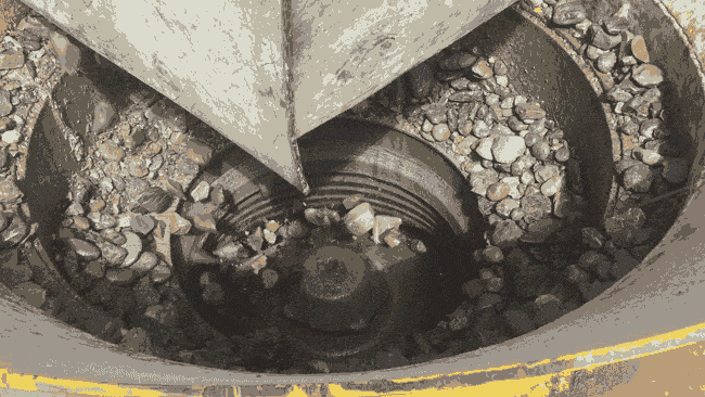 圓錐破碎機破碎河卵石