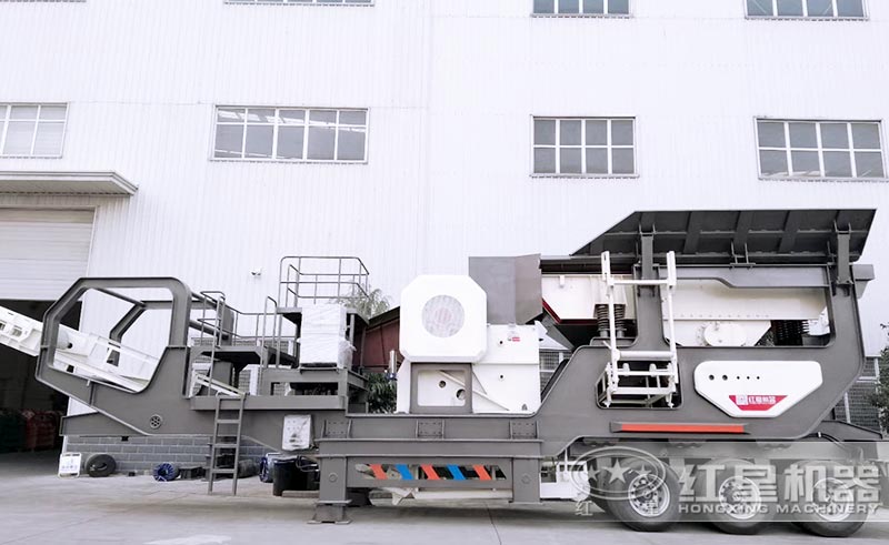 移動的顎式石頭破碎機 移動的顎式石頭破碎機