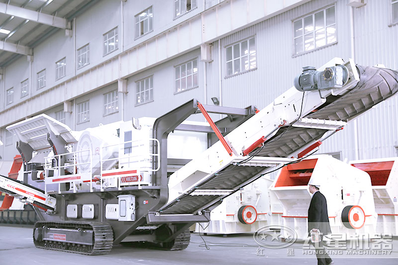 移動煤炭破碎機（履帶配置）