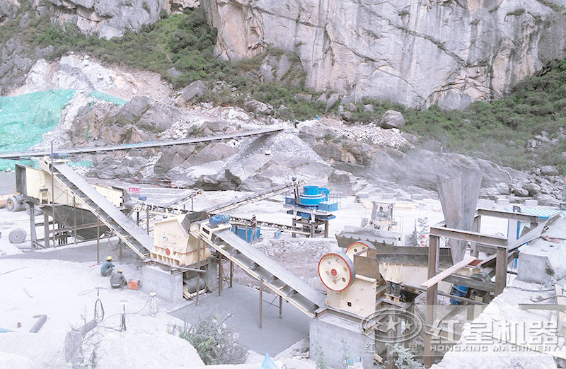 小型反擊碎石機配置制沙生產(chǎn)線 小型反擊碎石機配置制沙生產(chǎn)線