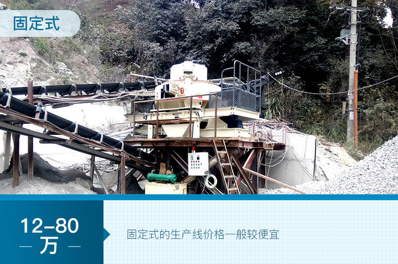 固定式鵝卵石制砂設(shè)備 固定式鵝卵石制砂設(shè)備
