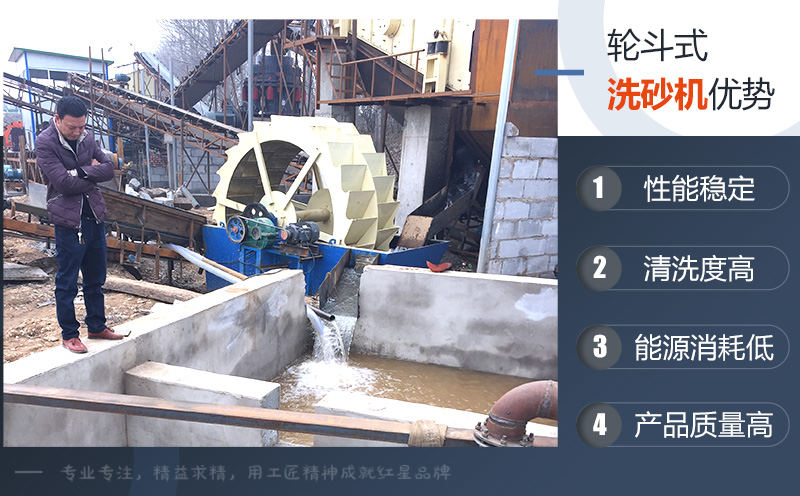 輪式洗砂機的優勢說明 輪式洗砂機的優勢說明