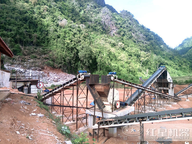 小型顎式破碎機(jī)+小型反擊破碎機(jī)