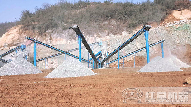 人工砂石生產線