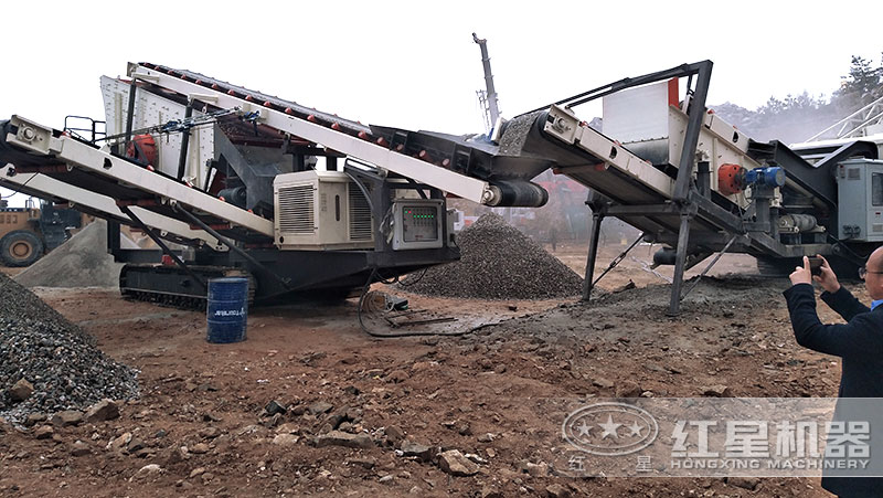 移動型人工砂石生產線