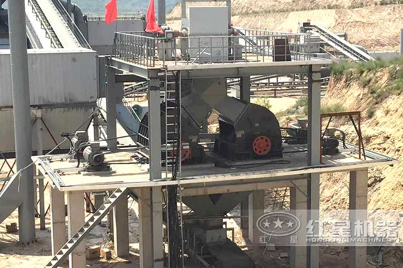 石灰石制砂生產(chǎn)現(xiàn)場 石灰石制砂生產(chǎn)現(xiàn)場