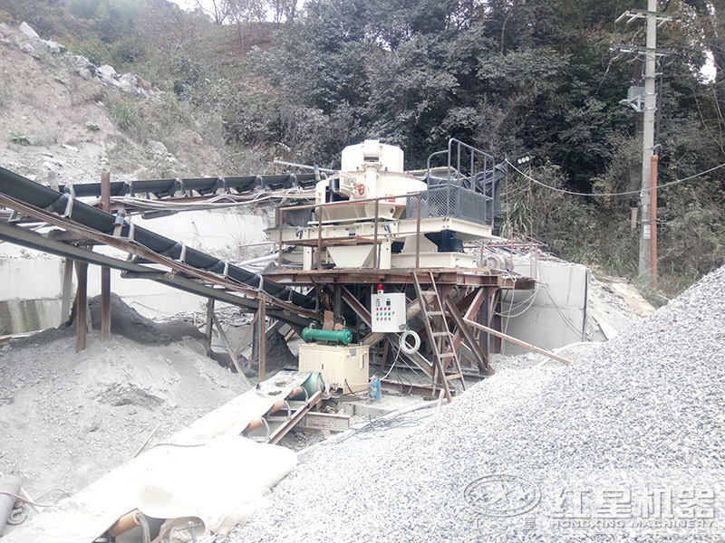 VSI制砂機打砂作業現場 VSI制砂機打砂作業現場