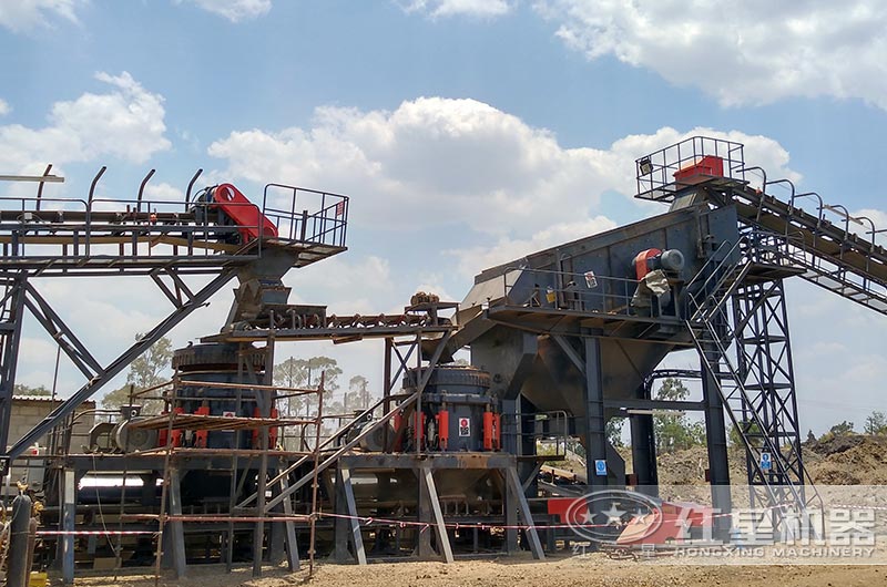 鐵礦石生產現場