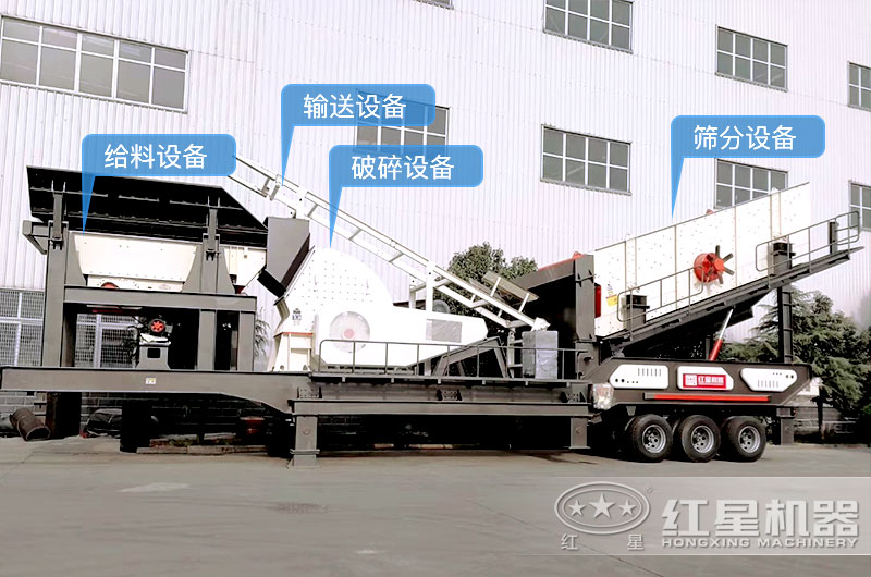 輪胎流動式碎石機 輪胎流動式碎石機