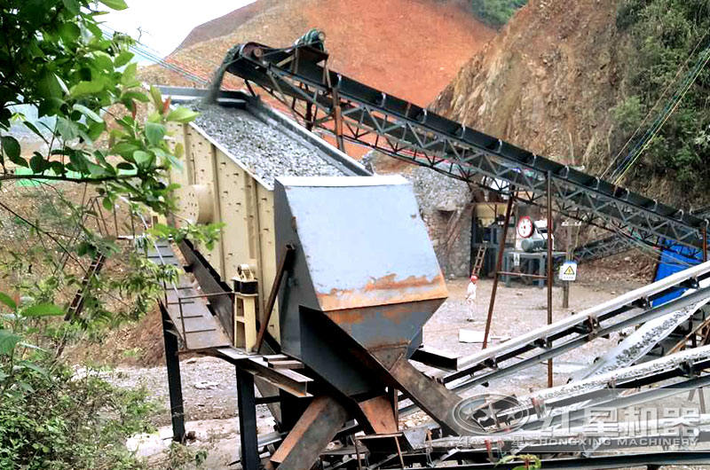 石料篩分過程 石料篩分過程