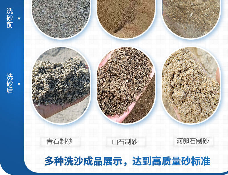 洗砂成品展示 洗砂成品展示