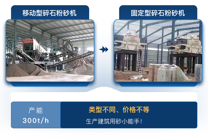 碎石粉砂機類型 碎石粉砂機類型