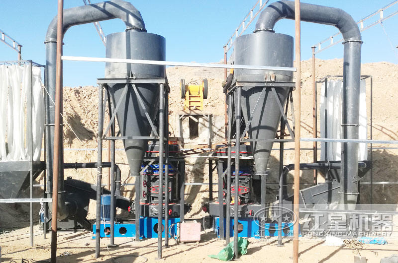 膨潤(rùn)土加工現(xiàn)場(chǎng)