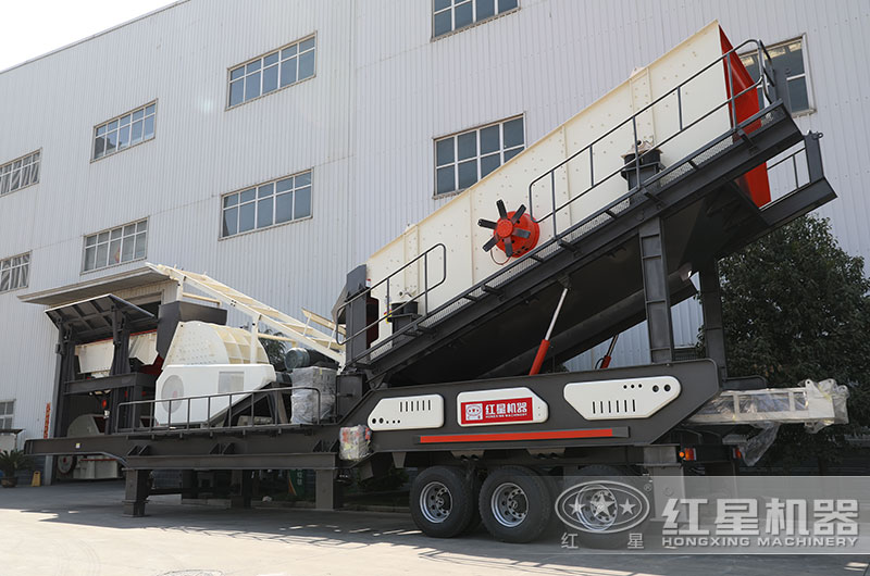 可移動式花崗巖打沙機(jī)