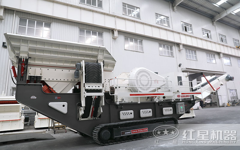 移動碎石粉沙機 移動碎石粉沙機