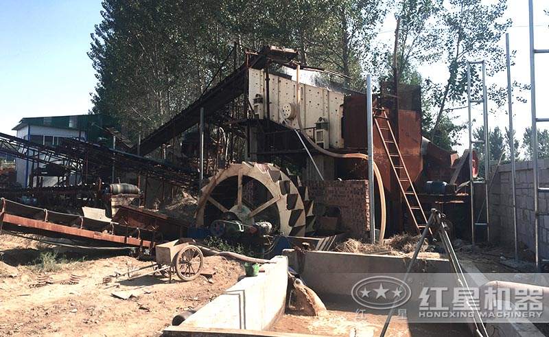 客戶洗沙現場 客戶洗沙現場