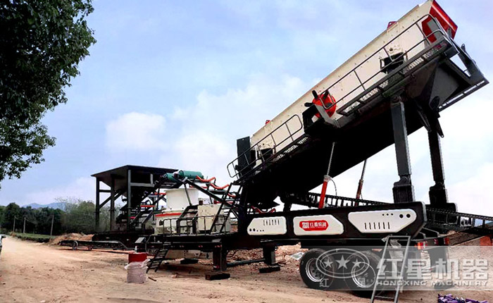 移動制砂機現場圖 移動制砂機現場圖