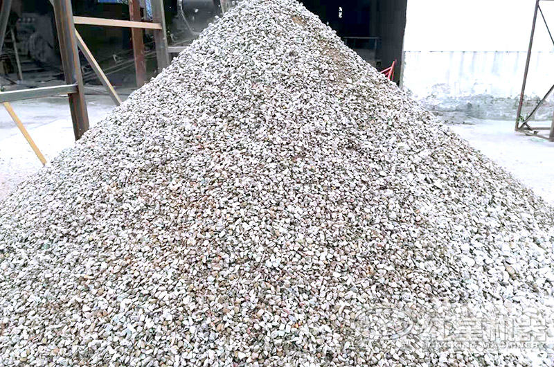 生產(chǎn)線制砂后成品展示 生產(chǎn)線制砂后成品展示