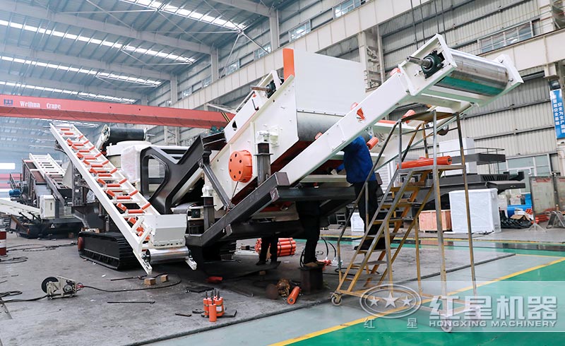 履帶式移動式篩分站廠家現貨 履帶式移動式篩分站廠家現貨