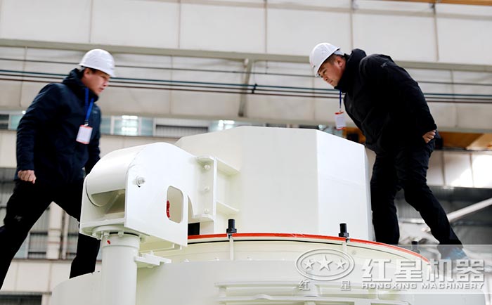 用戶參觀制砂機 用戶參觀制砂機