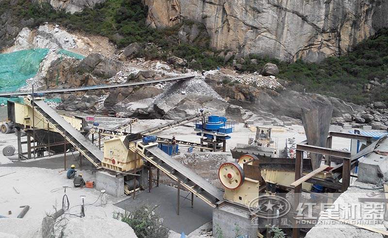 大型碎石場生產(chǎn)線
