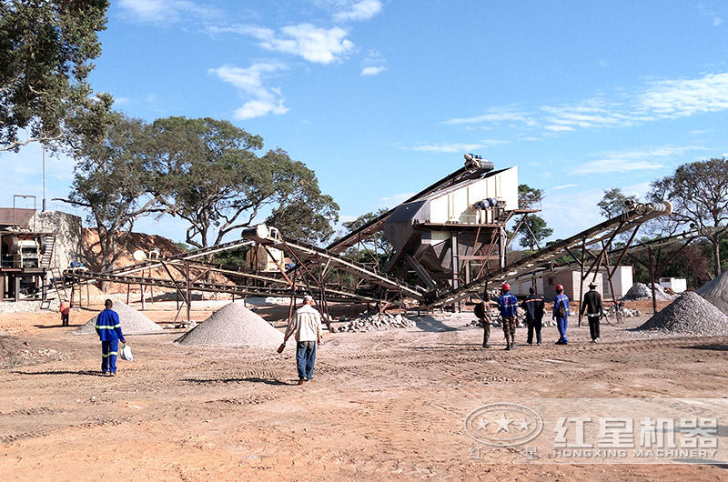 1315反擊破石頭破碎現(xiàn)場