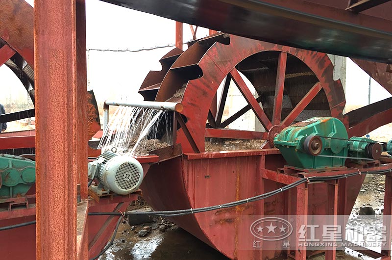 沙石分離機(jī)現(xiàn)場實拍