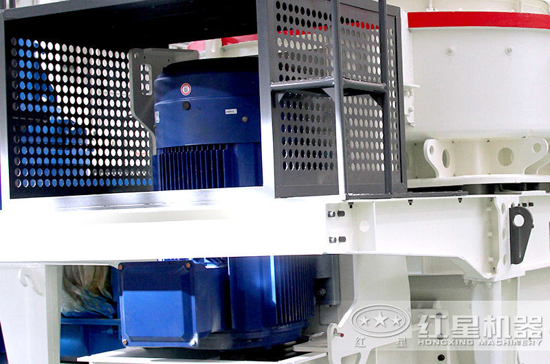 HVI1263直通沖擊式破碎機電機細節展示