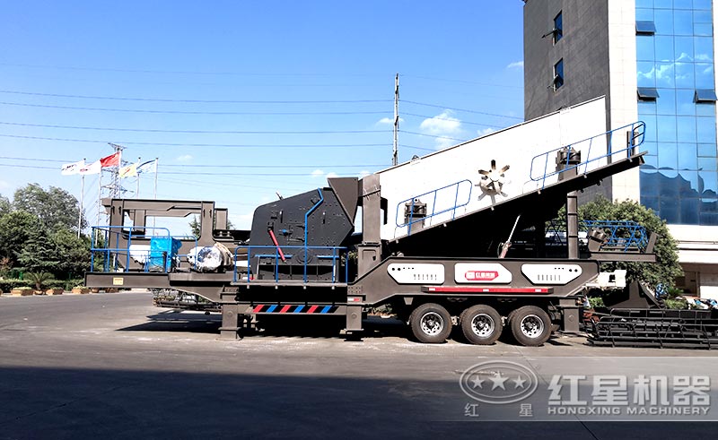 移動反擊破碎機廠區圖 移動反擊破碎機廠區圖