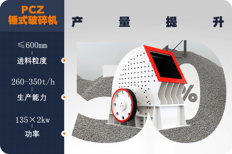 重錘式破碎機優勢