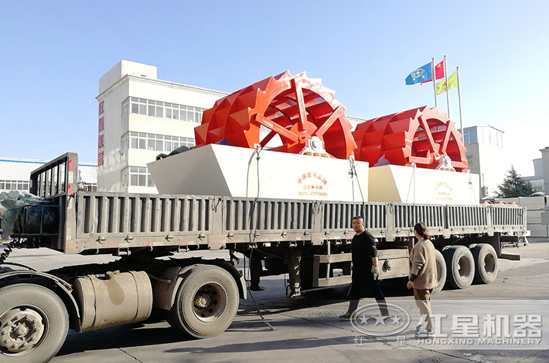 大型洗砂機發貨現場 大型洗砂機發貨現場