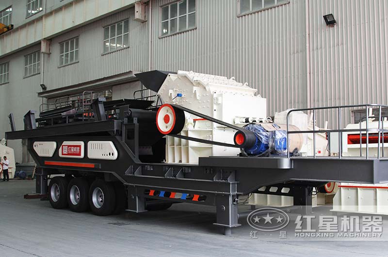 二合一移動式破碎機實拍 二合一移動式破碎機實拍