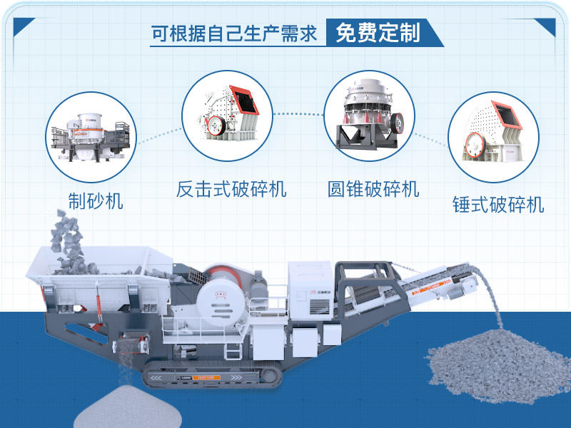 移動制砂機一體式多種搭配 移動制砂機一體式多種搭配